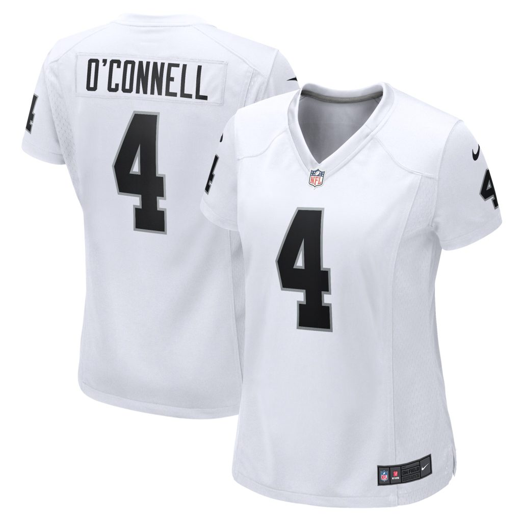 Aidan O'Connell Las Vegas Raiders Nike Women's  Game Jersey -  White