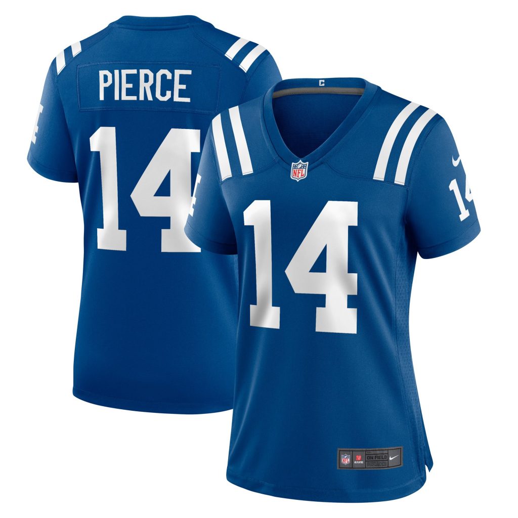 Women's Indianapolis Colts Alec Pierce Nike Royal Player Game Jersey