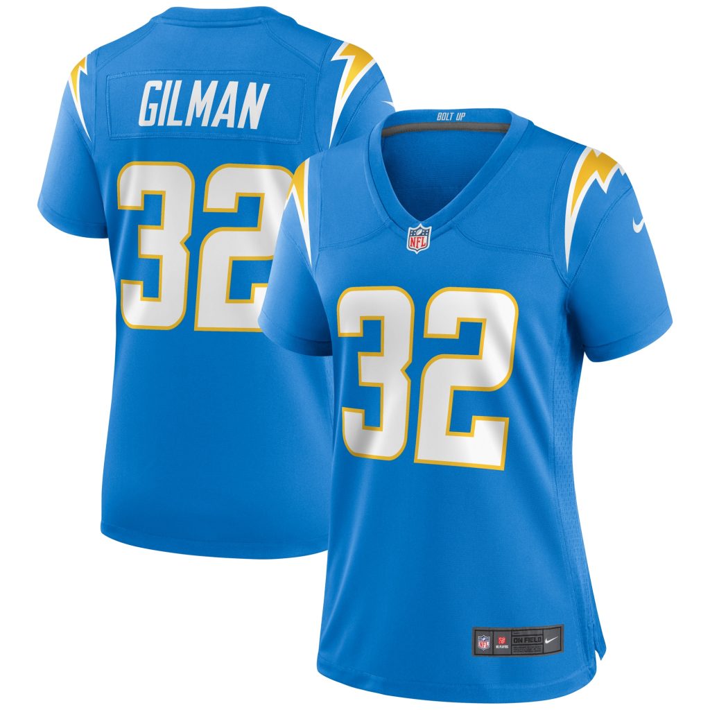 Women's Los Angeles Chargers Alohi Gilman Nike Powder Blue Game Jersey