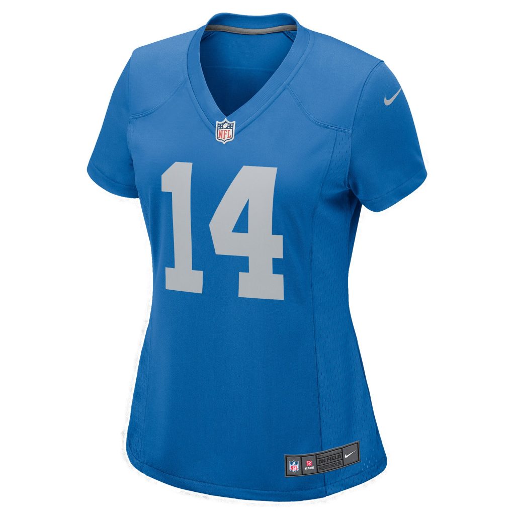 Women's Detroit Lions Amon-Ra St. Brown Nike Blue Player Game Jersey