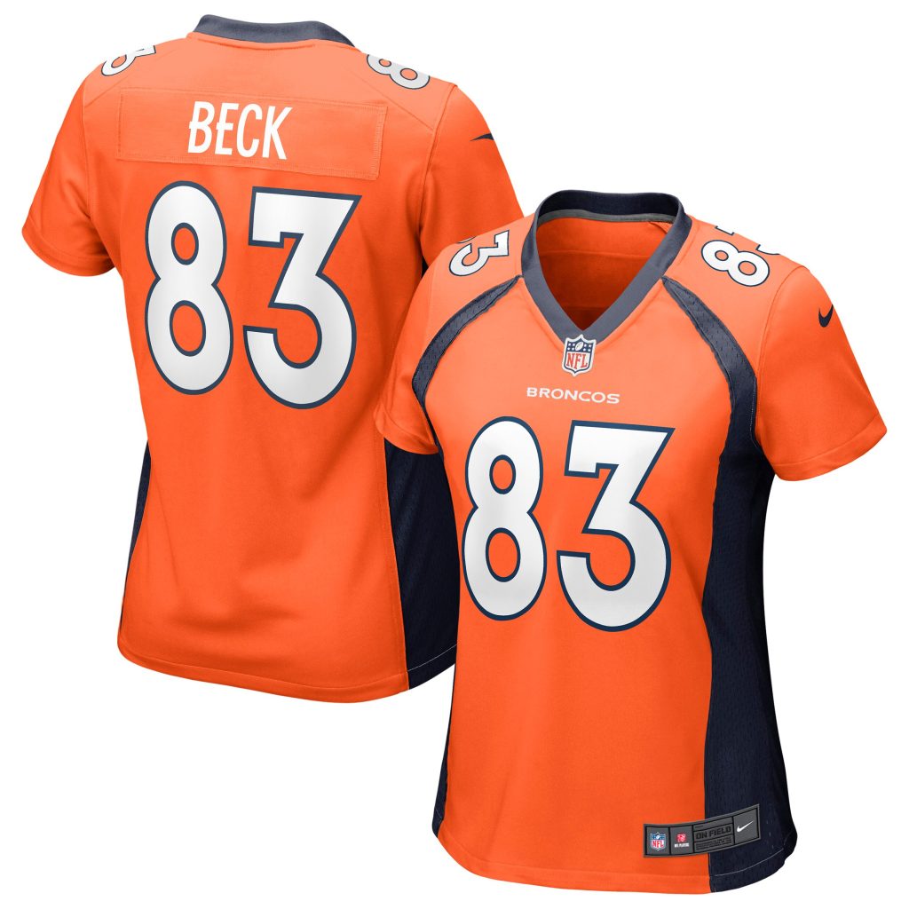 Women's Denver Broncos Andrew Beck Nike Orange Game Jersey