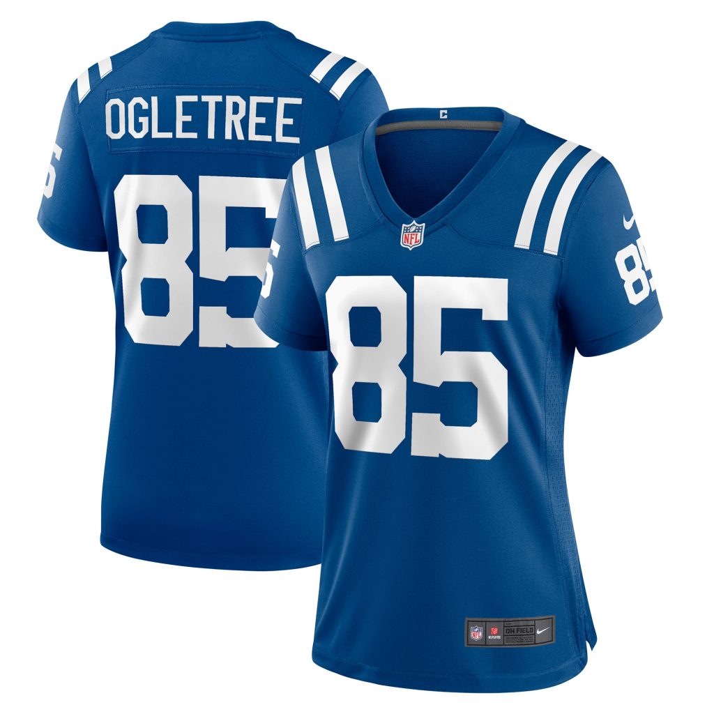 Women's Indianapolis Colts Andrew Ogletree Nike Royal Player Game Jersey