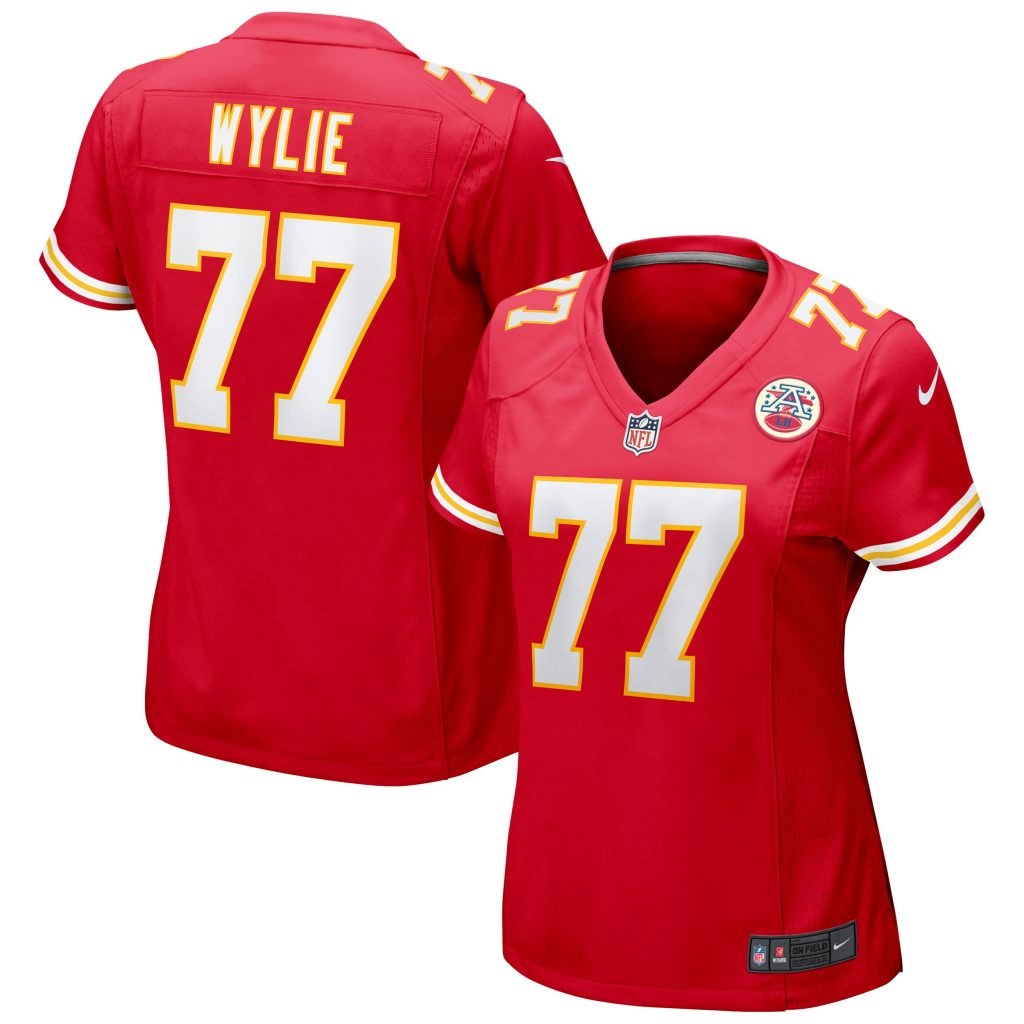 Women's Kansas City Chiefs Andrew Wylie Nike Red Game Jersey