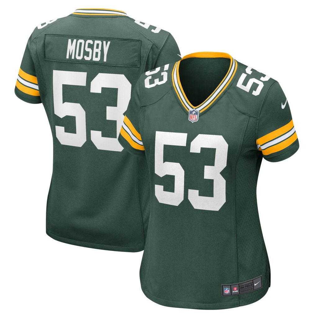Arron Mosby Green Bay Packers Nike Women's Team Game Jersey -  Green