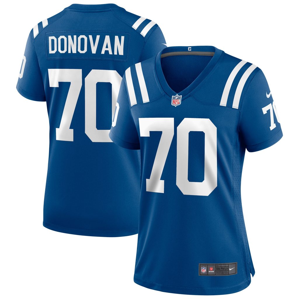 Women's Indianapolis Colts Art Donovan Nike Royal Game Retired Player Jersey