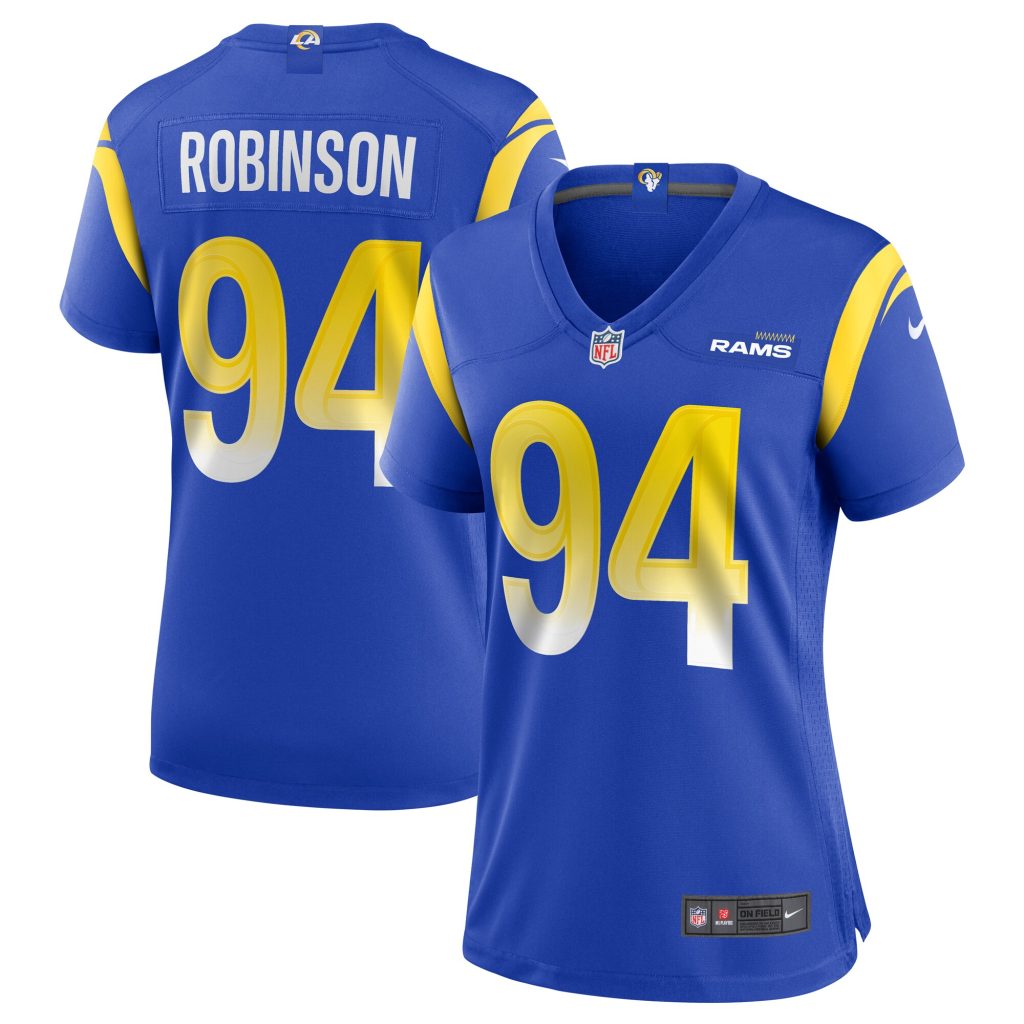 Women's Los Angeles Rams A'Shawn Robinson Nike Royal Game Jersey