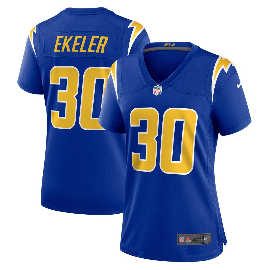 Women's Los Angeles Chargers Austin Ekeler Nike Royal Game Jersey