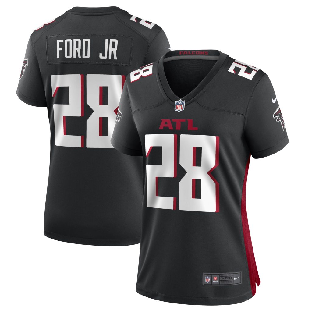 Women's Mike Ford Atlanta Falcons Nike Black Game Player Jersey