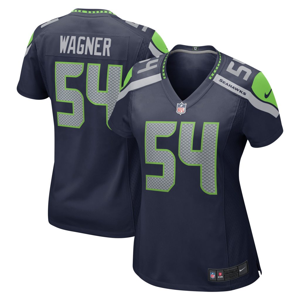 Women's Seattle Seahawks Bobby Wagner Nike College Navy Game Jersey