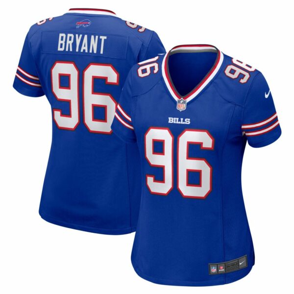 Women's Buffalo Bills Brandin Bryant Nike Royal Home Game Player Jersey