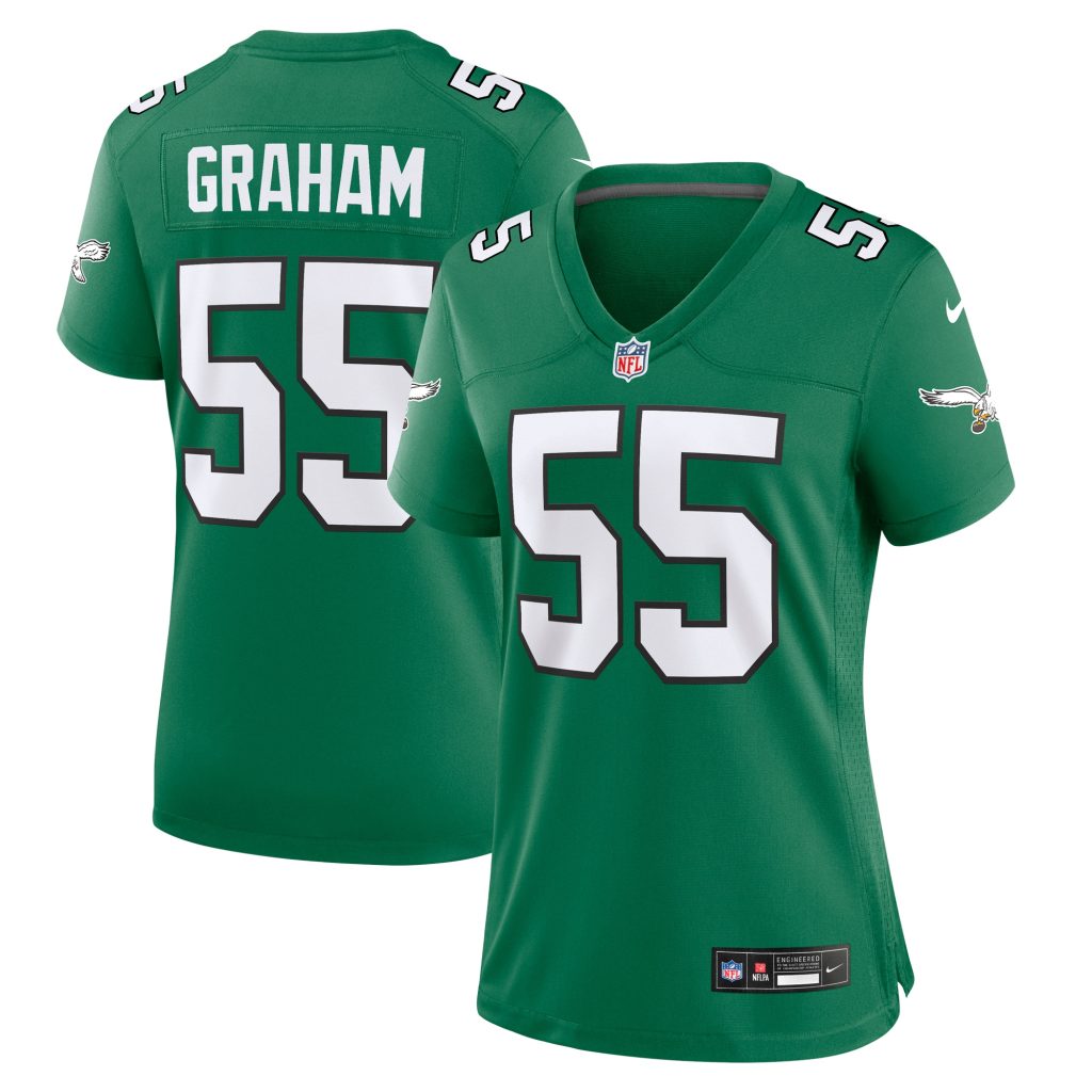 Brandon Graham Philadelphia Eagles Nike Women's Alternate Game Jersey - Kelly Green