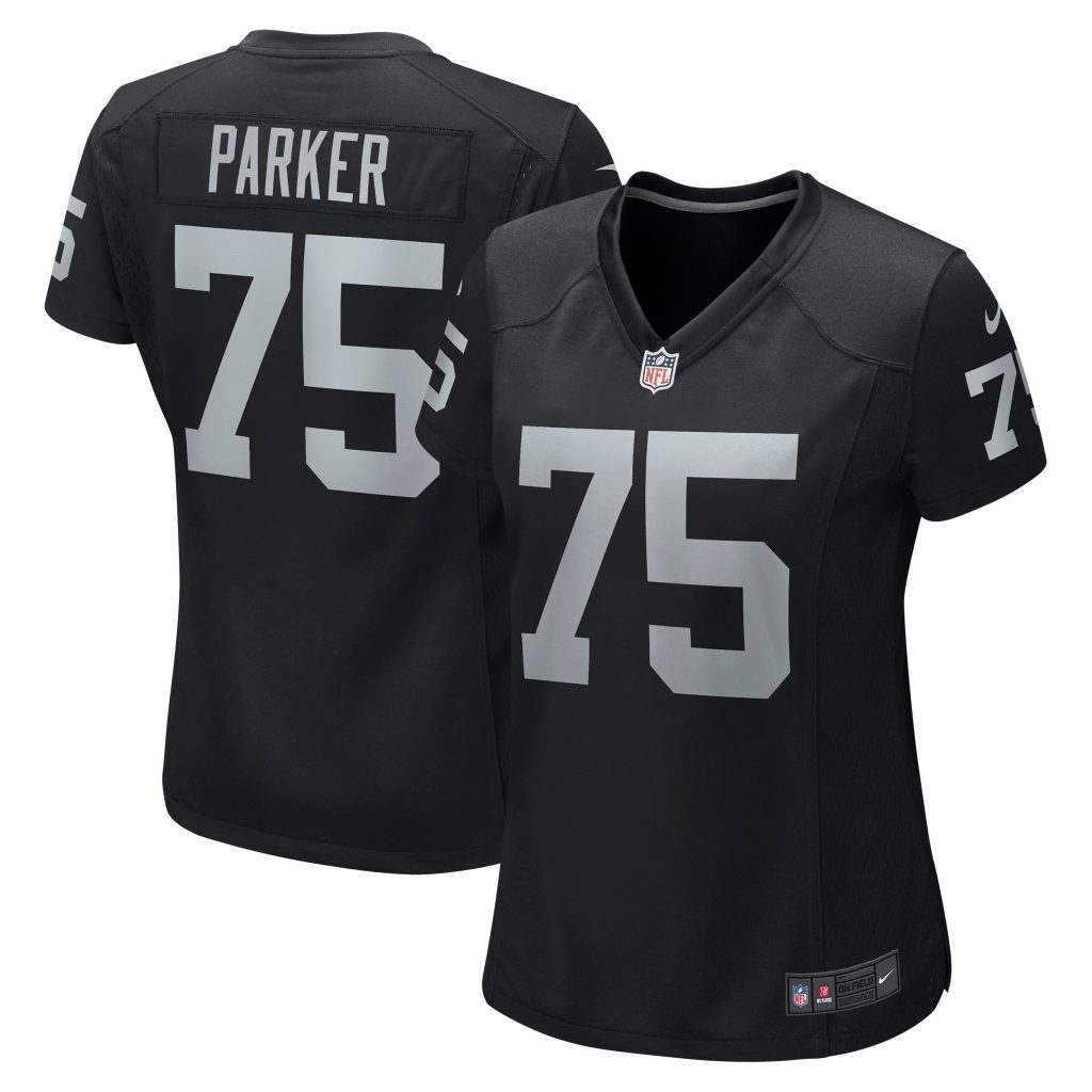 Women's Las Vegas Raiders Brandon Parker Nike Black Game Jersey