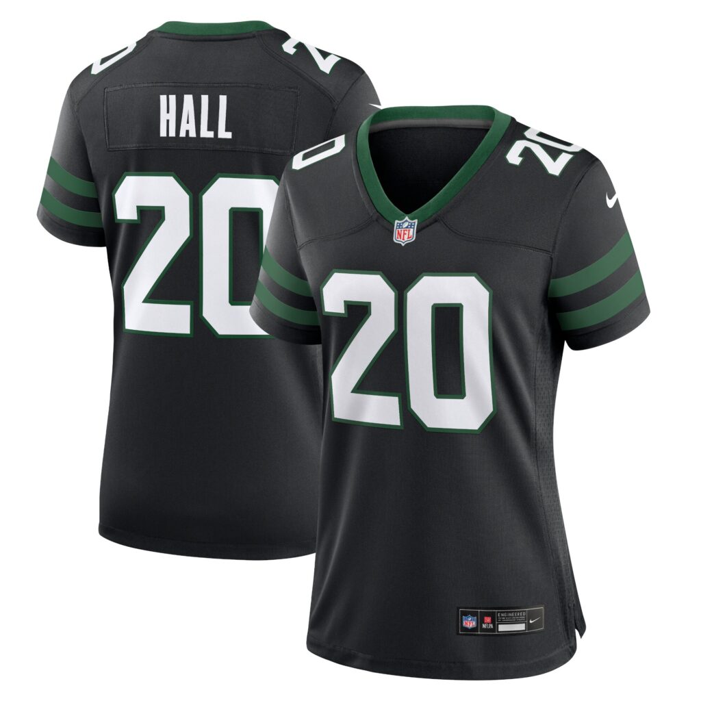 Breece Hall New York Jets Nike Women's Alternate Game Jersey - Legacy Black