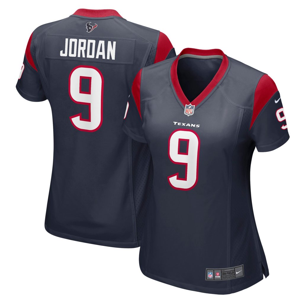 Women's Houston Texans Brevin Jordan Nike Navy Game Jersey