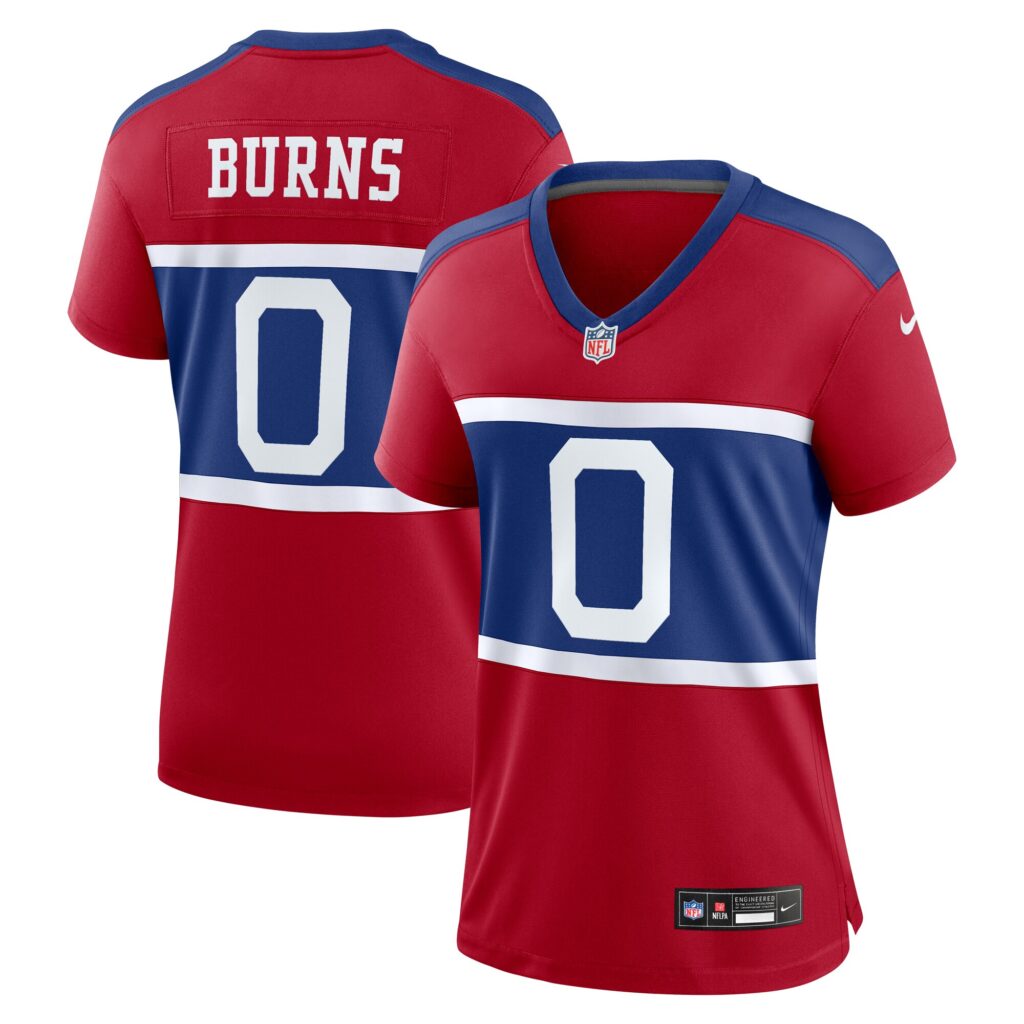 Brian Burns New York Giants Nike Women's Alternate Player Game Jersey - Century Red