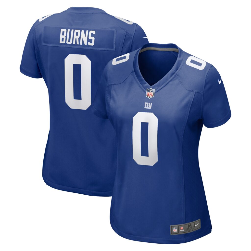 Brian Burns New York Giants Nike Women's Game Player Jersey - Royal