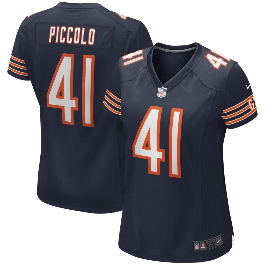 Women's Chicago Bears Brian Piccolo Nike Navy Game Retired Player Jersey
