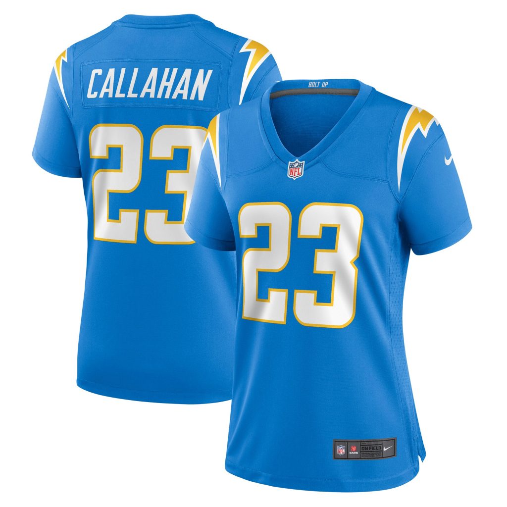 Women's Los Angeles Chargers Bryce Callahan Nike Powder Blue Game Jersey
