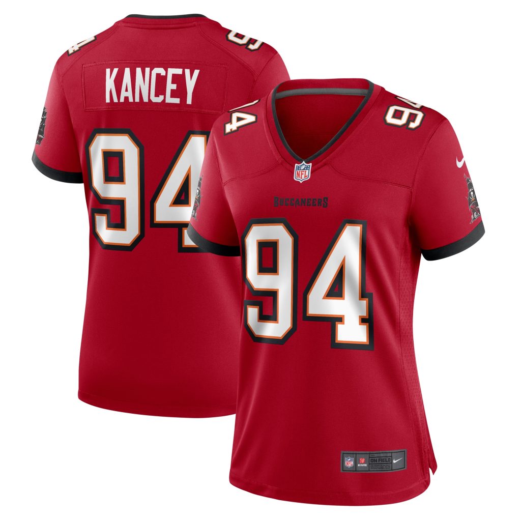 Calijah Kancey Tampa Bay Buccaneers Nike Women's  Game Jersey -  Red
