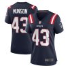 Women's New England Patriots Calvin Munson Nike Navy Home Game Player Jersey