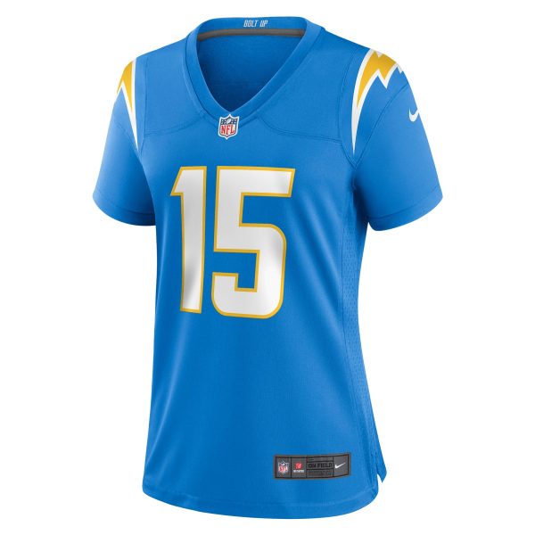 Women's Los Angeles Chargers Cameron Dicker Nike Powder Blue Game Player Jersey