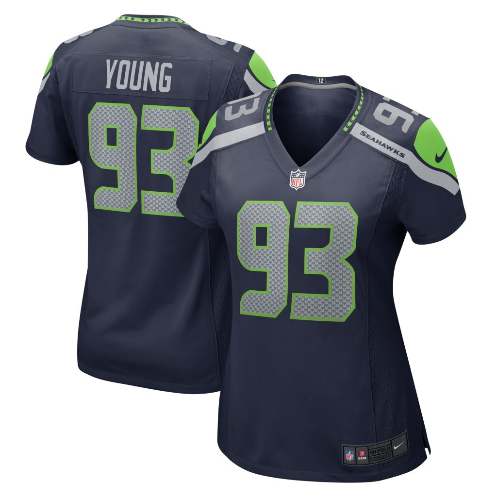 Cameron Young Seattle Seahawks Nike Women's  Game Jersey - College Navy