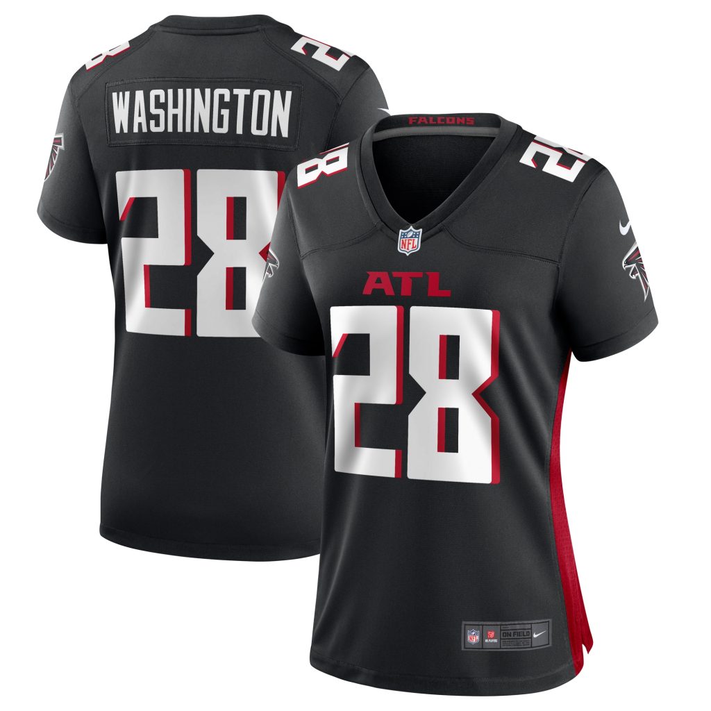 Carlos Washington Atlanta Falcons Nike Women's  Game Jersey -  Black