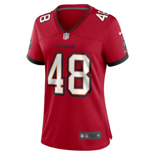 Women's Tampa Bay Buccaneers Charles Snowden Nike Red Home Game Player Jersey