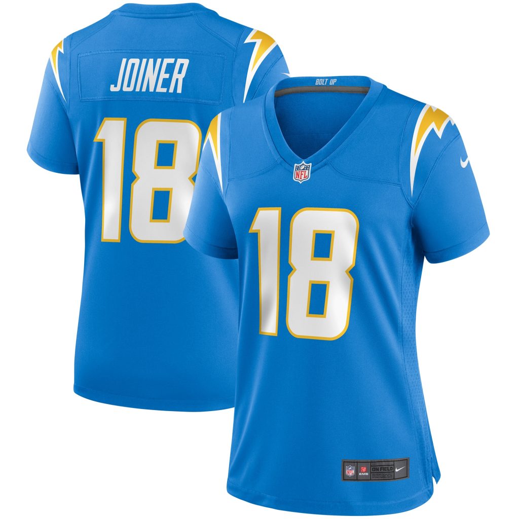 Women's Los Angeles Chargers Charlie Joiner Nike Powder Blue Game Retired Player Jersey