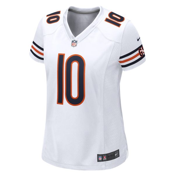 Women's Chicago Bears Chase Claypool Nike White Game Player Jersey