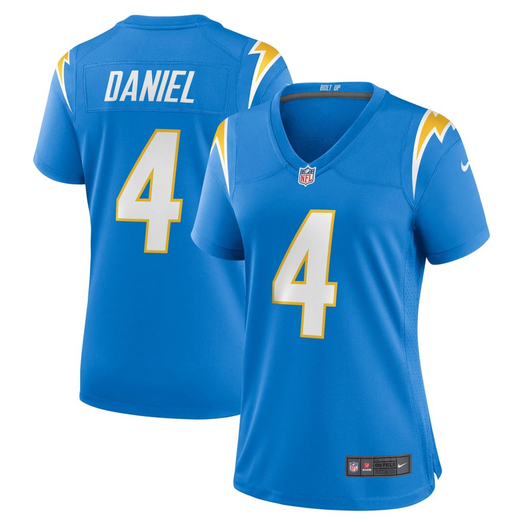 Women's Los Angeles Chargers Chase Daniel Nike Powder Blue Game Jersey