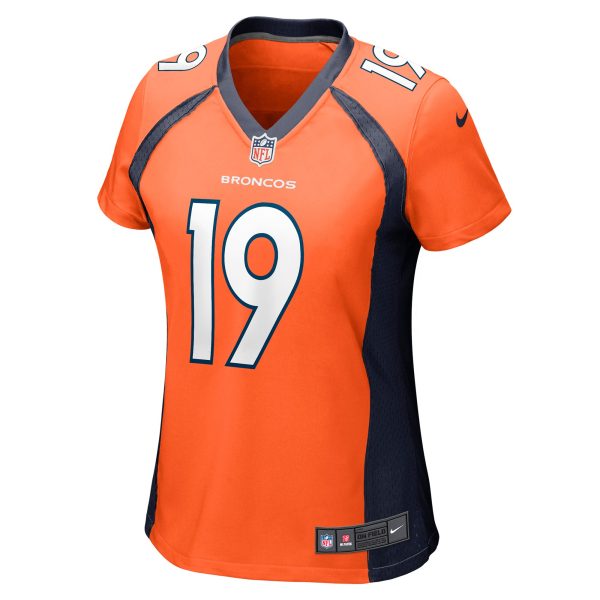 Women's Denver Broncos Chase Edmonds Nike Orange Game Player Jersey