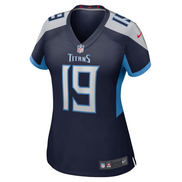 Women's Tennessee Titans Chris Conley Nike Navy Home Game Player Jersey