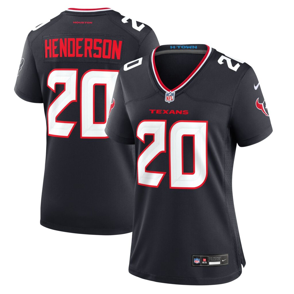 C.J. Henderson Houston Texans Nike Women's Team Game Jersey -  Navy