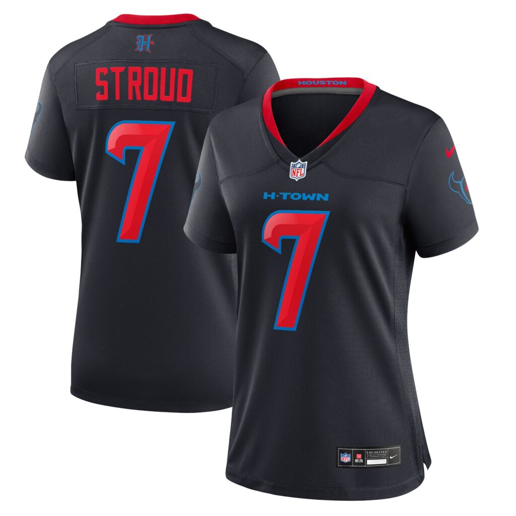 C.J. Stroud Houston Texans Nike Women's Alternate Game Jersey - Navy