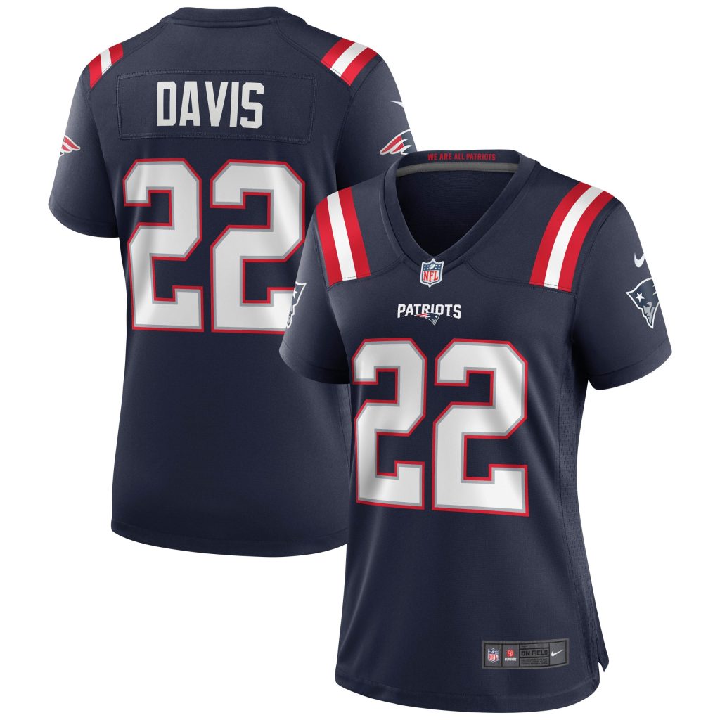 Women's New England Patriots Cody Davis Nike Navy Game Jersey