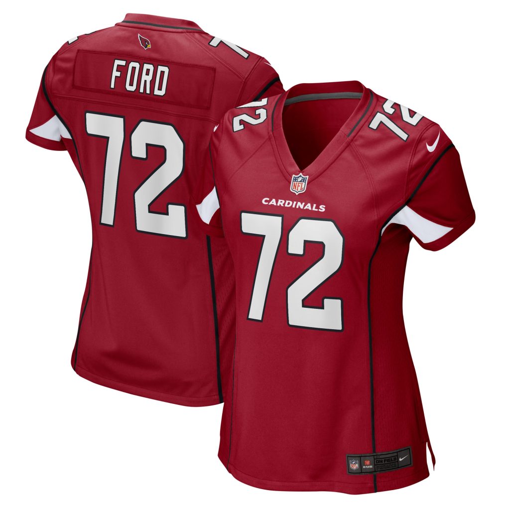 Women's Arizona Cardinals Cody Ford Nike Cardinal Game Player Jersey