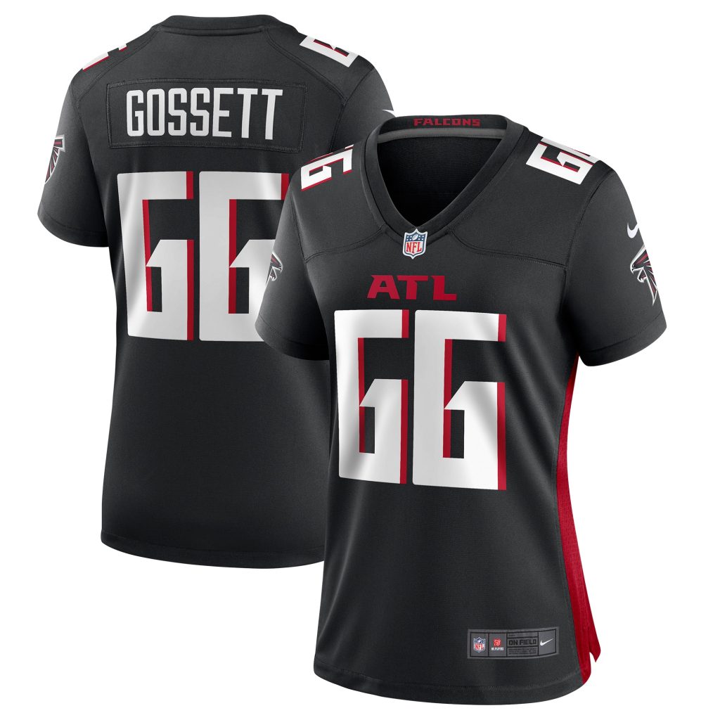 Women's Atlanta Falcons Colby Gossett Nike Black Game Jersey