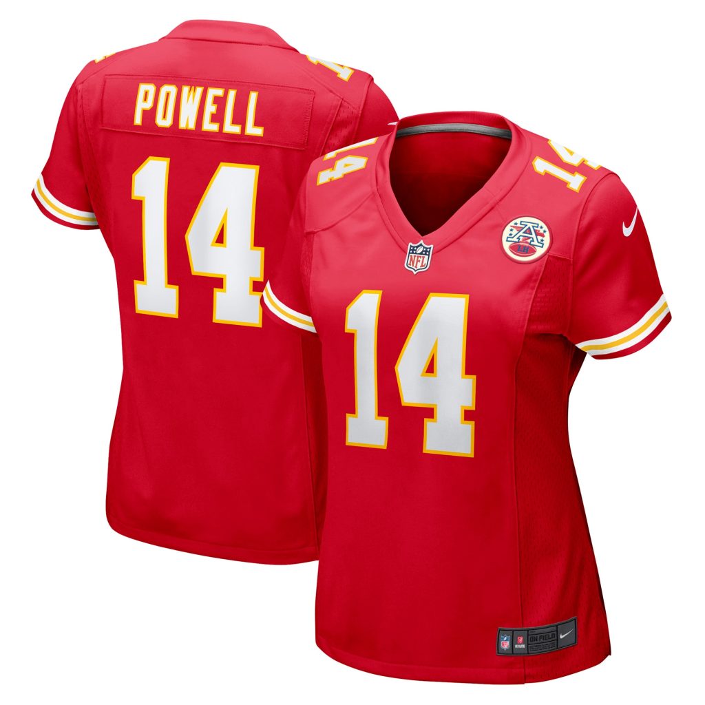 Women's Kansas City Chiefs Cornell Powell Nike Red Game Player Jersey