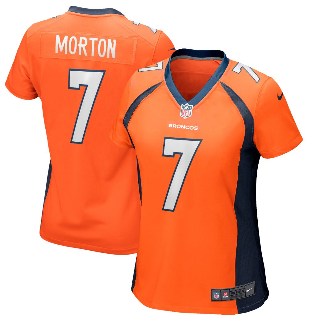 Women's Denver Broncos Craig Morton Nike Orange Game Retired Player Jersey