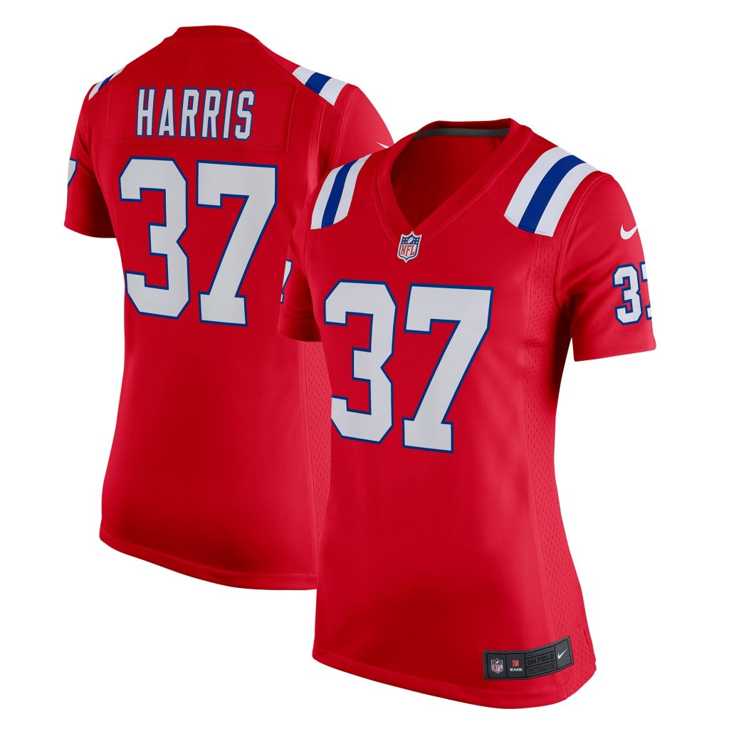 Women's New England Patriots Damien Harris Nike Red Game Jersey