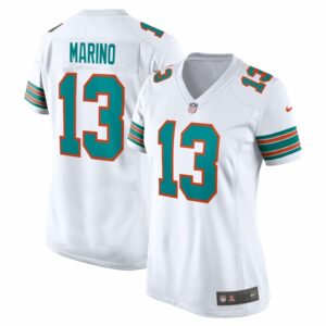 Women's Miami Dolphins Dan Marino Nike White Retired Player Jersey