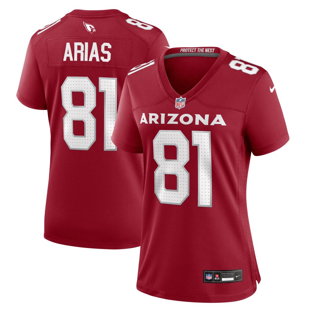 Daniel Arias Arizona Cardinals Nike Women's Team Game Jersey -  Cardinal