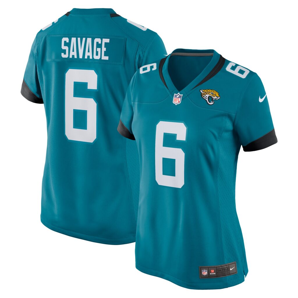 Darnell Savage Jacksonville Jaguars Nike Women's Team Game Jersey -  Teal