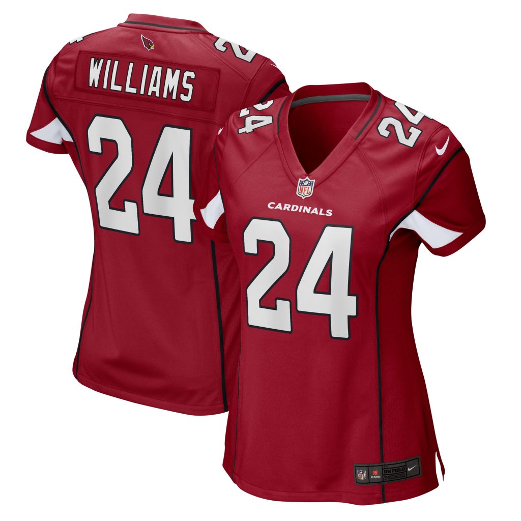 Women's Arizona Cardinals Darrel Williams Nike Cardinal Game Player Jersey