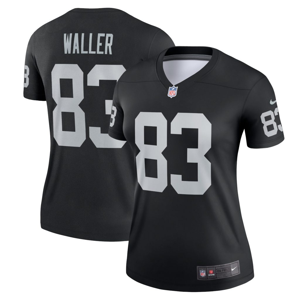 Women's Las Vegas Raiders Darren Waller Nike Black Legend Jersey