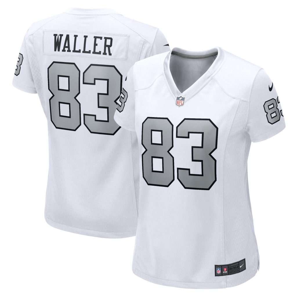 Women's Las Vegas Raiders Darren Waller Nike White Alternate Game Jersey