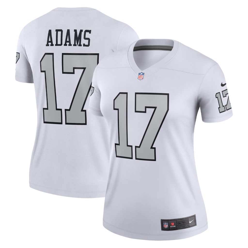 Women's Las Vegas Raiders Davante Adams Nike White Alternate Legend Jersey
