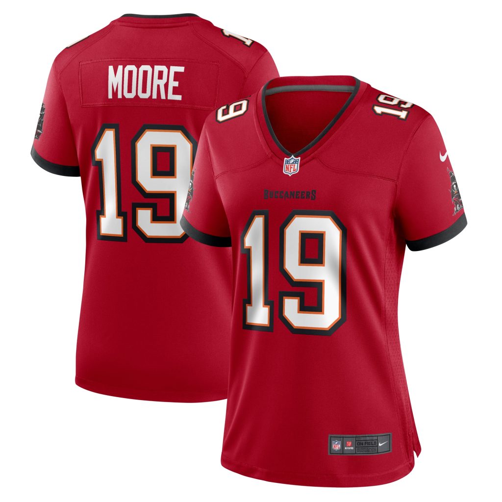 David Moore Tampa Bay Buccaneers Nike Women's  Game Jersey -  Red
