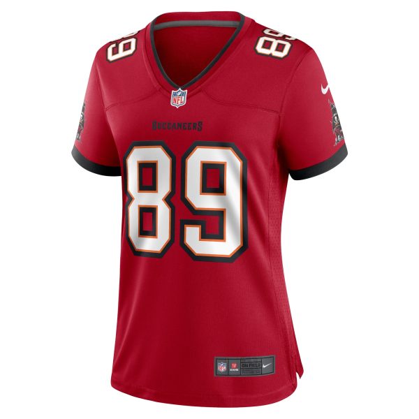 Women's Tampa Bay Buccaneers David Wells Nike Red Home Game Player Jersey